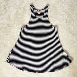 Mossimo B&W stripped ribbed tank